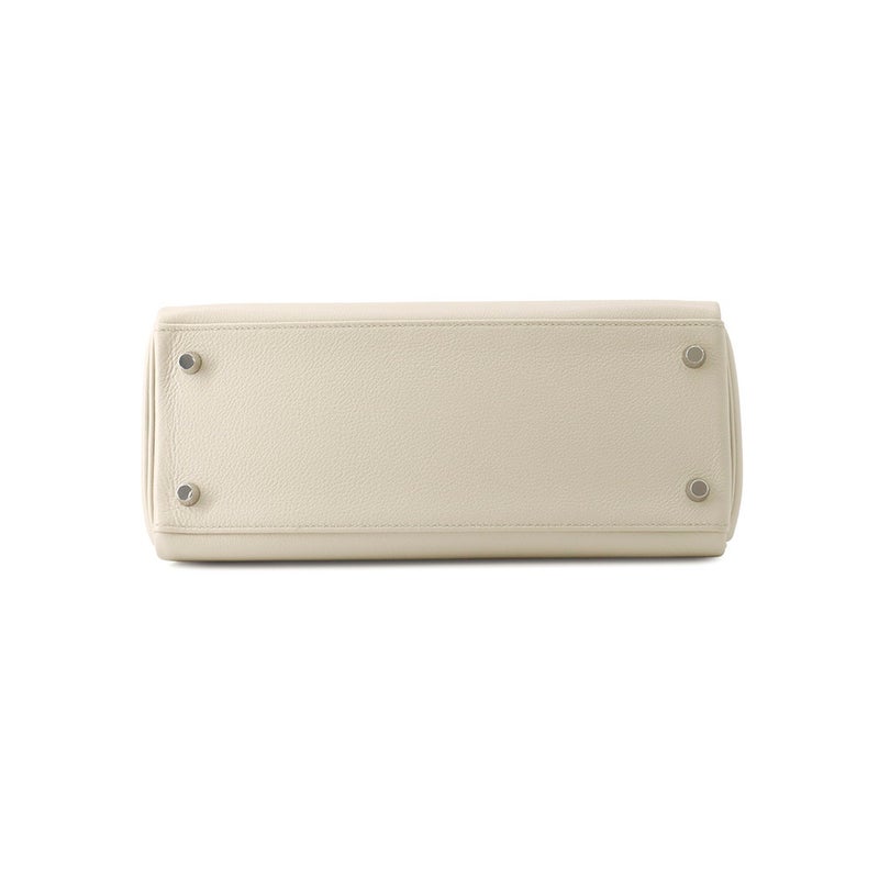 エルメス ハンドバッグ ケリー28 内縫い べトン/シルバー金具 エバーカラー W刻印 ２wayショルダー
