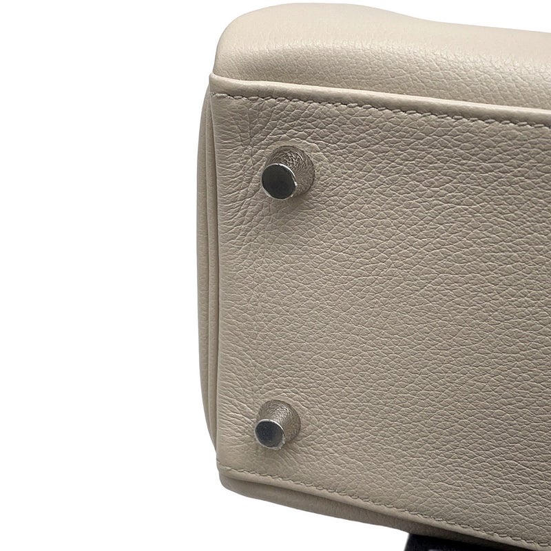 エルメス ハンドバッグ ケリー28 内縫い べトン/シルバー金具 エバーカラー W刻印 ２wayショルダー