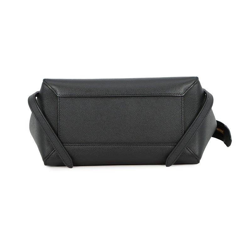 セリーヌ ハンドバッグ ベルトバッグ マイクロ 189153 CELINE バッグ 2wayショルダーバッグ 黒