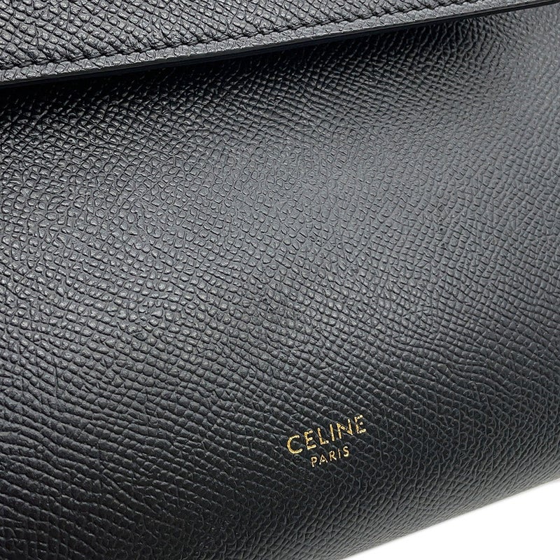 セリーヌ ハンドバッグ ベルトバッグ マイクロ 189153 CELINE バッグ 2wayショルダーバッグ 黒