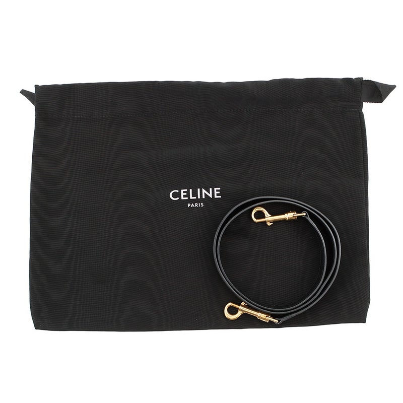 セリーヌ ハンドバッグ ベルトバッグ マイクロ 189153 CELINE バッグ 2wayショルダーバッグ 黒