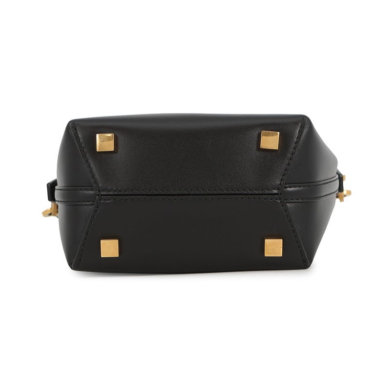 サンローランパリ ハンドバッグ LE 37 ミニ バケットバッグ カーフレザー 765870 SAINT LAURENT PARIS 黒 2way