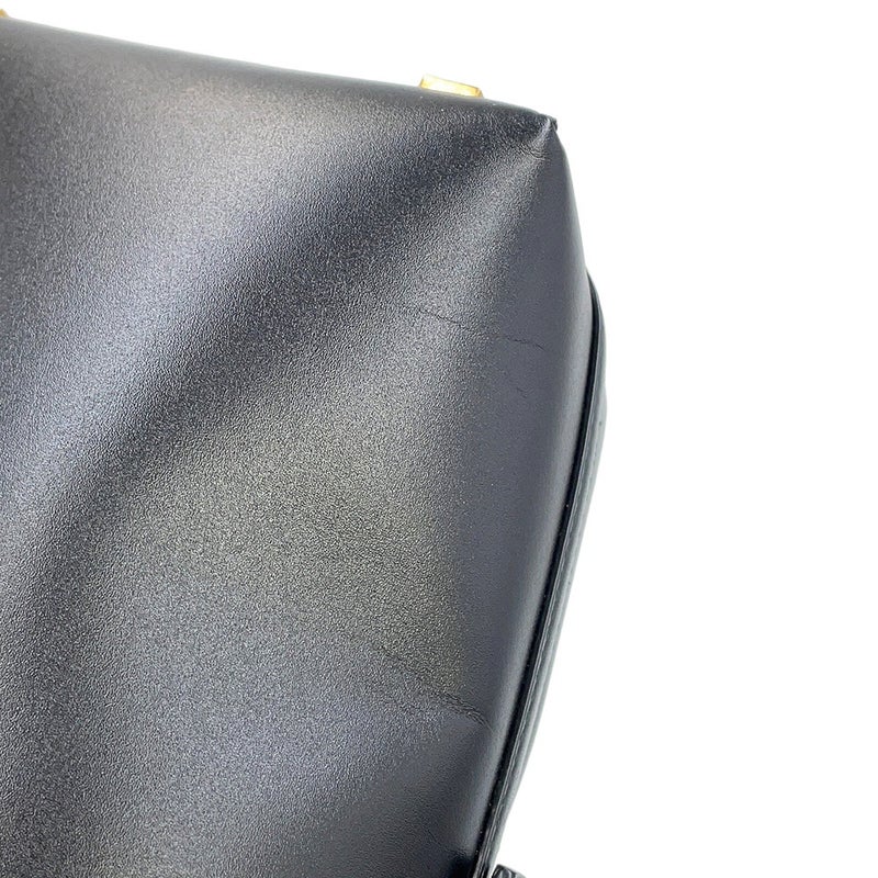 サンローランパリ ハンドバッグ LE 37 ミニ バケットバッグ カーフレザー 765870 SAINT LAURENT PARIS 黒 2way