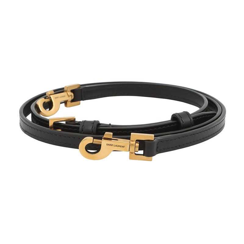 サンローランパリ ハンドバッグ LE 37 ミニ バケットバッグ カーフレザー 765870 SAINT LAURENT PARIS 黒 2way