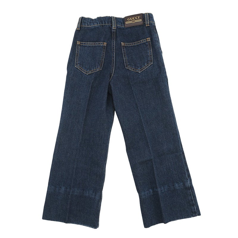 グッチ パンツ チルドレンズ HORAMA ワッペン デニムパンツ キッズサイズ5 622858 GUCCI ボトムス