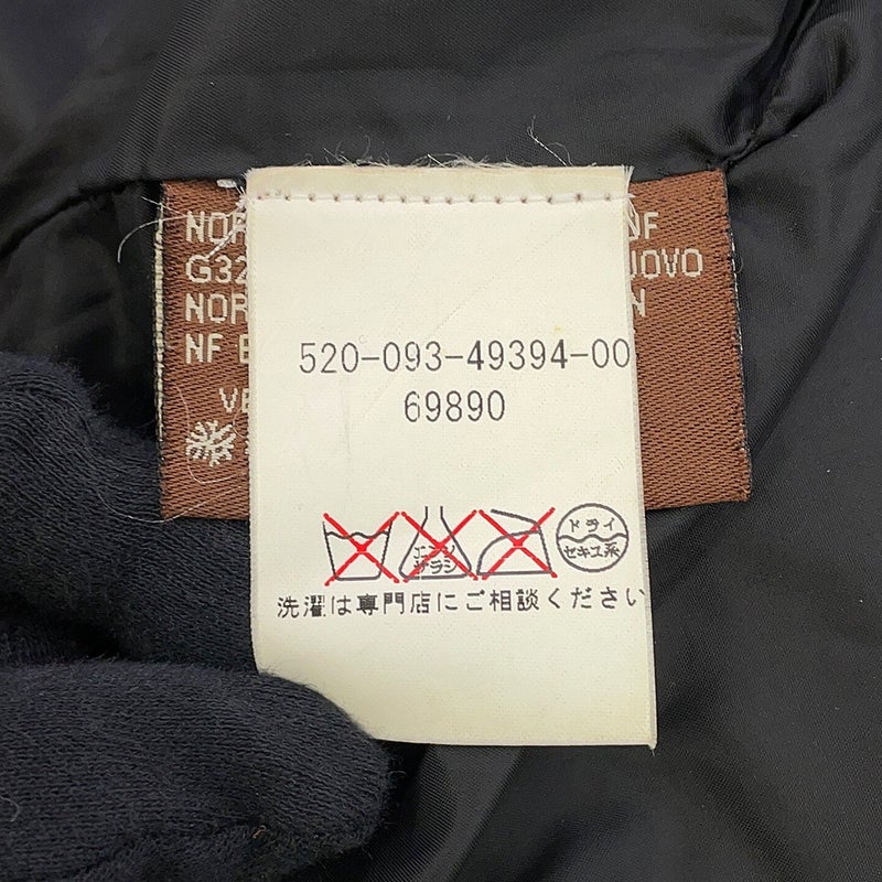 モンクレール ダウンジャケット ツイード ウール レディースサイズ0 MONCLER 黒 アウター