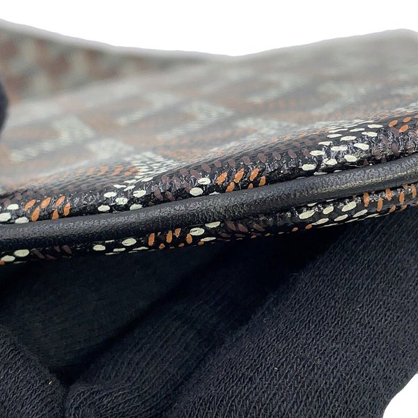 ゴヤール クラッチバッグ セナMM PVC レザー SENAT2MMLTY01CL01P GOYARD セカンドバッグ 黒 ブラウン