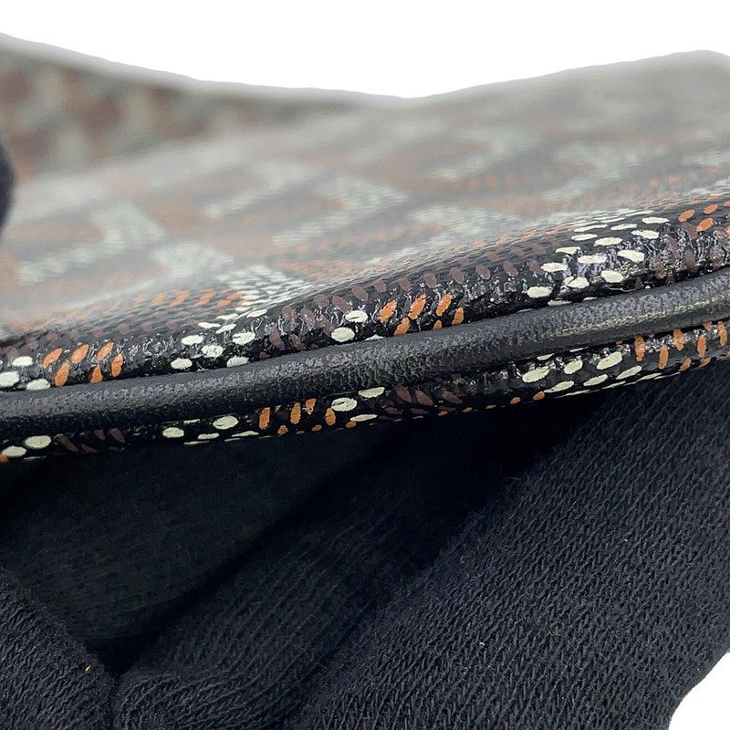 ゴヤール クラッチバッグ セナMM PVC レザー SENAT2MMLTY01CL01P GOYARD セカンドバッグ 黒 ブラウン