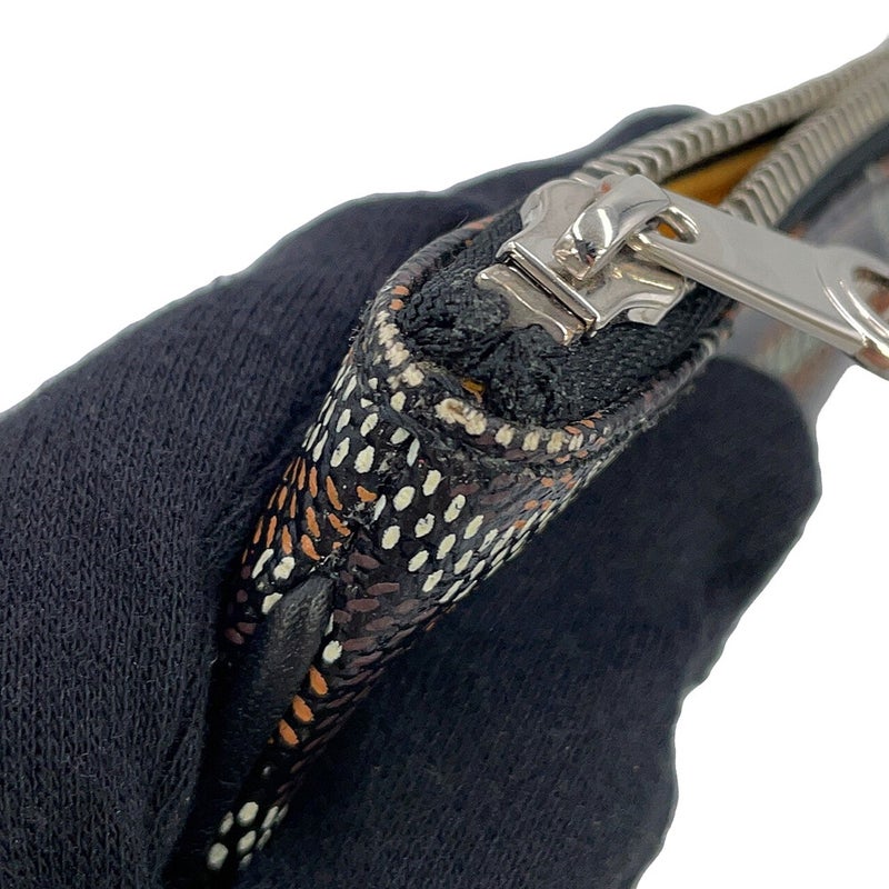 ゴヤール クラッチバッグ セナMM PVC レザー SENAT2MMLTY01CL01P GOYARD セカンドバッグ 黒 ブラウン