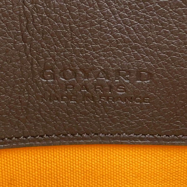 ゴヤール クラッチバッグ セナMM PVC レザー SENAT2MMLTY01CL01P GOYARD セカンドバッグ 黒 ブラウン