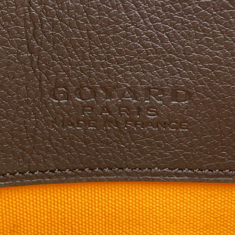 ゴヤール クラッチバッグ セナMM PVC レザー SENAT2MMLTY01CL01P GOYARD セカンドバッグ 黒 ブラウン