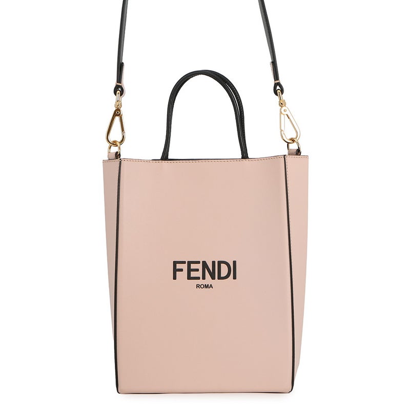 フェンディ ハンドバッグ ショッピングバッグ スモール 8BH382 FENDI 2wayショルダーバッグ 黒