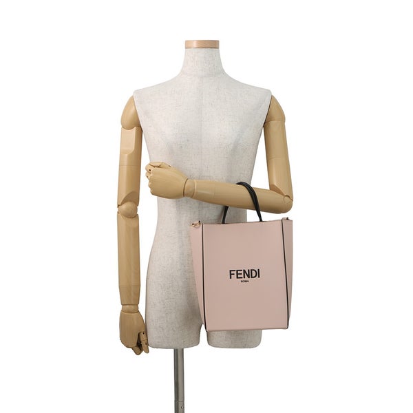 フェンディ ハンドバッグ ショッピングバッグ スモール 8BH382 FENDI 2wayショルダーバッグ 黒