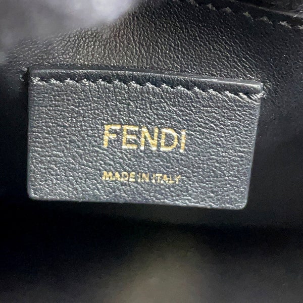 フェンディ ハンドバッグ ショッピングバッグ スモール 8BH382 FENDI 2wayショルダーバッグ 黒