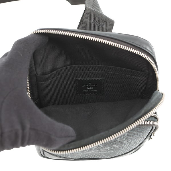 ルイヴィトン ボディバッグ ダミエ・グラフィット3D アマゾン・スリングバッグ N50012 ヴィトン バッグ ブラック 黒 ショルダーバッグ