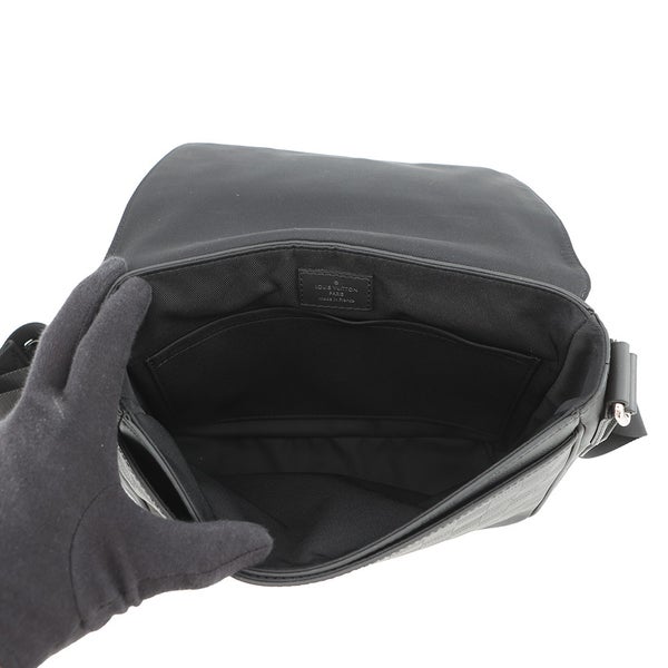 ルイヴィトン ショルダーバッグ ダミエ・アンフィニ ディストリクト PM NV3 N42711 LOUIS VUITTON バッグ 黒 ブラック