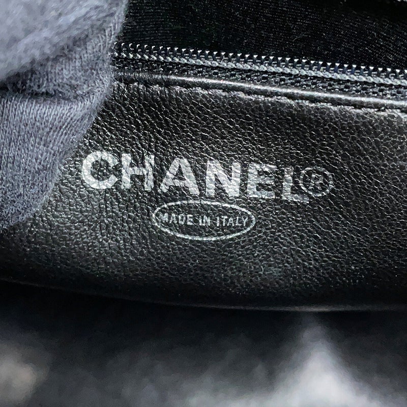 シャネル トートバッグ ココマーク マトラッセ 復刻トート キャビアスキン A01804 CHANEL 黒