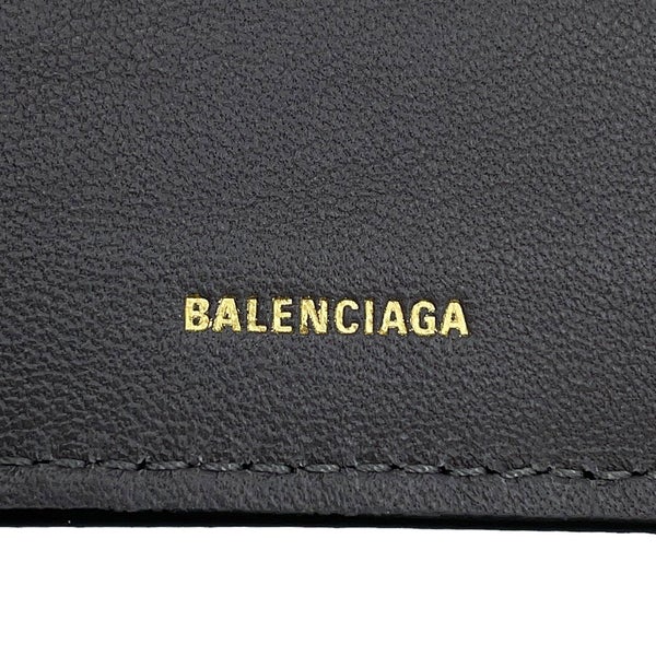 バレンシアガ 長財布 エンベロープ スリム ロングウォレット カーフレザー 743220 BALENCIAGA 黒