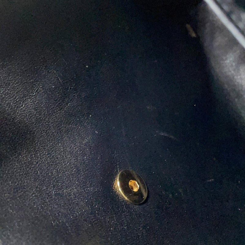 シャネル ハンドバッグ マトラッセ ココマーク キャビアスキン A12397 CHANEL 黒