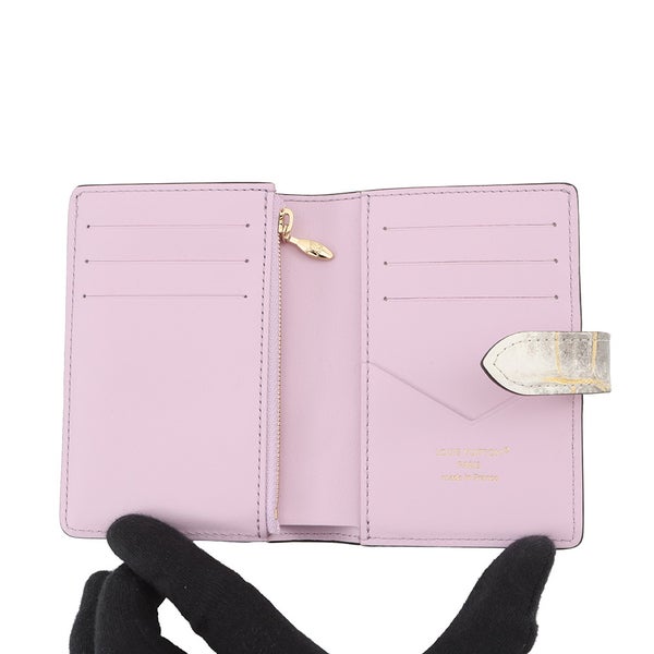 イヴィトン 二つ折り財布 LV ヴェルティカル ウォレット コンパクト トリヨンレザー クロコダイル LOUIS VUITTON