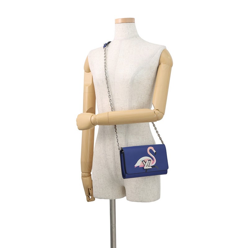 ルイヴィトン チェーンウォレット エピ ポルトフォイユ・ツイスト チェーン M62215 LOUIS VUITTON 財布