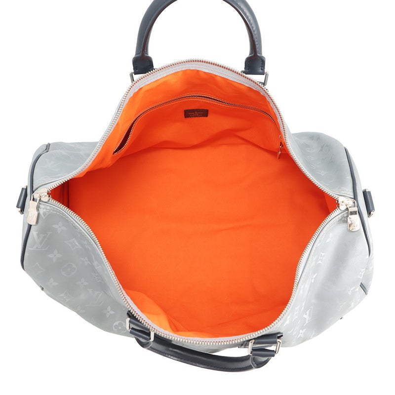 ルイヴィトン ボストンバッグ モノグラム・サテライト キーポル・バンドリエール50 M44170 LOUIS VUITTON 旅行バッグ