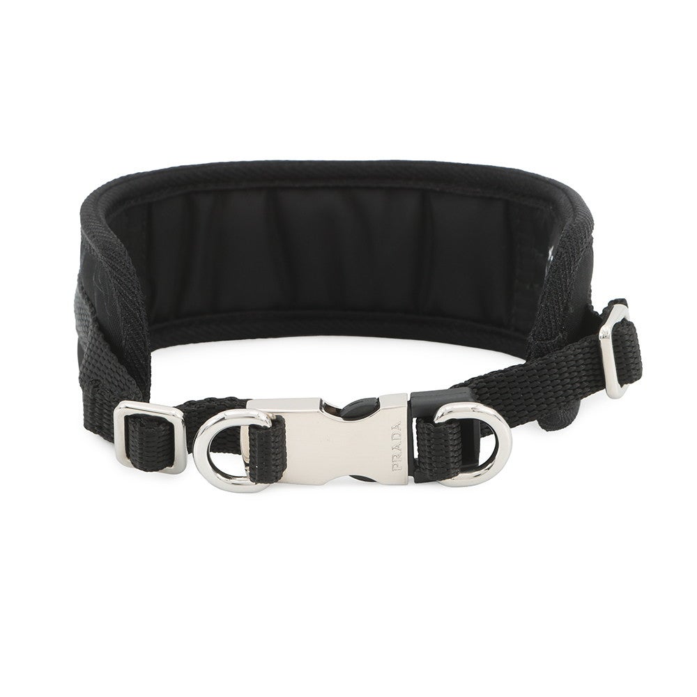 プラダ 首輪 Re-Nylon ペットカラー サイズM 2YC016 PRADA 黒 犬用首輪