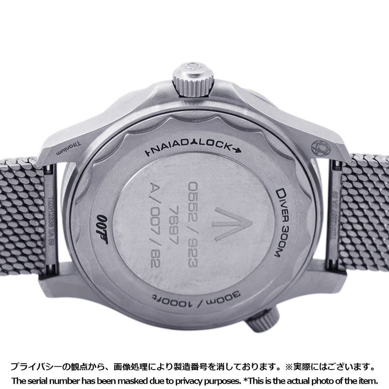 オメガ シーマスター ダイバー300 コーアクシャル マスタークロノメーター 007 210.90.42.20.01.001 腕時計 ウォッチ 黒文字盤