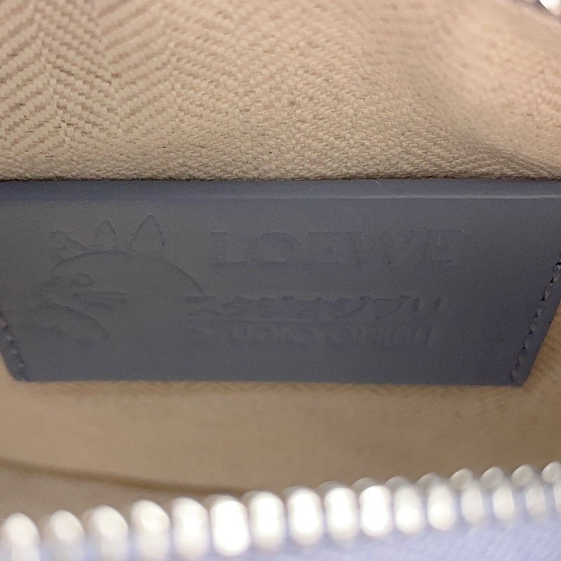 ロエベ ハンドバッグ パズルバッグ ミニ ジブリコラボ ハウルの動く城 カルシファー レザーA510U95X66 2way