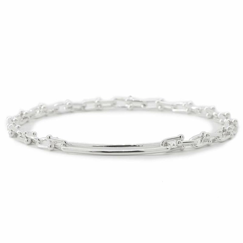 ティファニー ネックレス ハードウェア リンク チョーカー SV925シルバー Tiffany&Co. ジュエリー