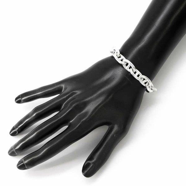 エルメス ブレスレット シェーヌダンクルMM 17コマ SV925シルバー HERMES ジュエリー