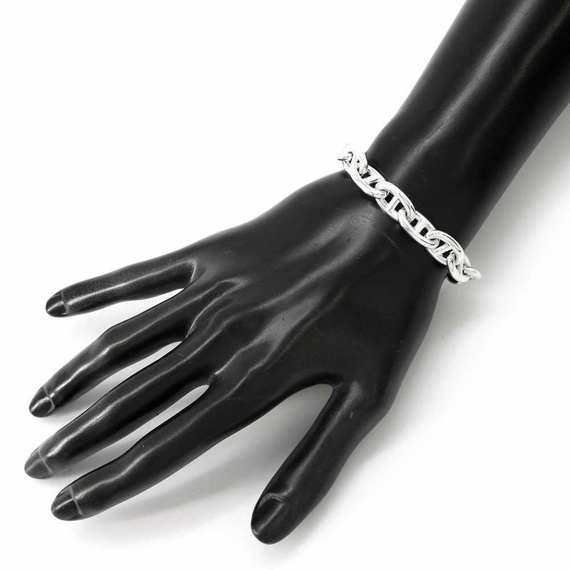 エルメス ブレスレット シェーヌダンクルMM 17コマ SV925シルバー HERMES ジュエリー