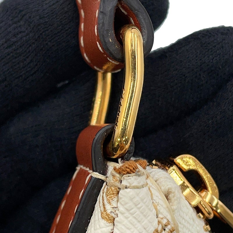 セリーヌ ハンドバッグ トリオンフ アヴァ AVA ミニ PVC/カーフレザー 10I602DS1 CELINE 白