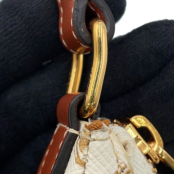 セリーヌ ハンドバッグ トリオンフ アヴァ AVA ミニ PVC/カーフレザー 10I602DS1 CELINE 白