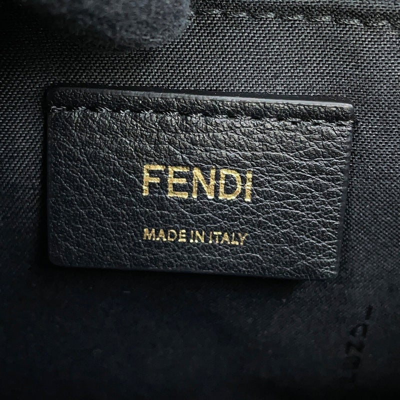 フェンディ ショルダーバッグ ズッカ柄 キャム カメラバッグ 8BT287 FENDI 黒