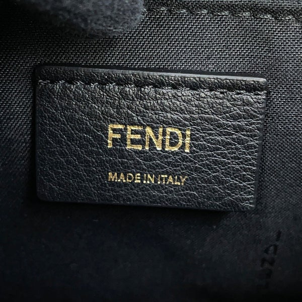 フェンディ ショルダーバッグ ズッカ柄 キャム カメラバッグ 8BT287 FENDI 黒