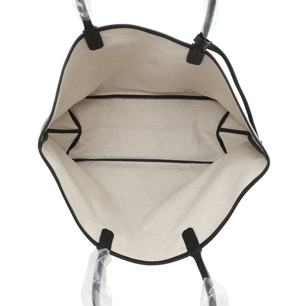 ゴヤール トートバッグ サンルイPM PVC レザー STLOUIPMLTY01CL01P GOYARD ポーチ付き 黒 ヘリンボーン