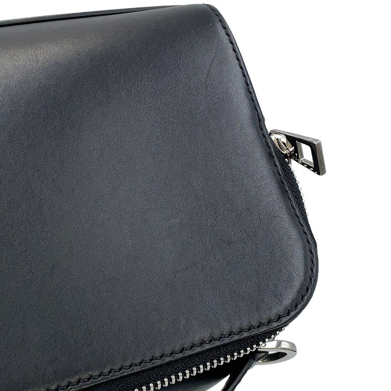 ロエベ ショルダーバッグ クロスボディ カメラバッグ ミニ サテンカーフレザー C565R41X05 LOEWE 黒