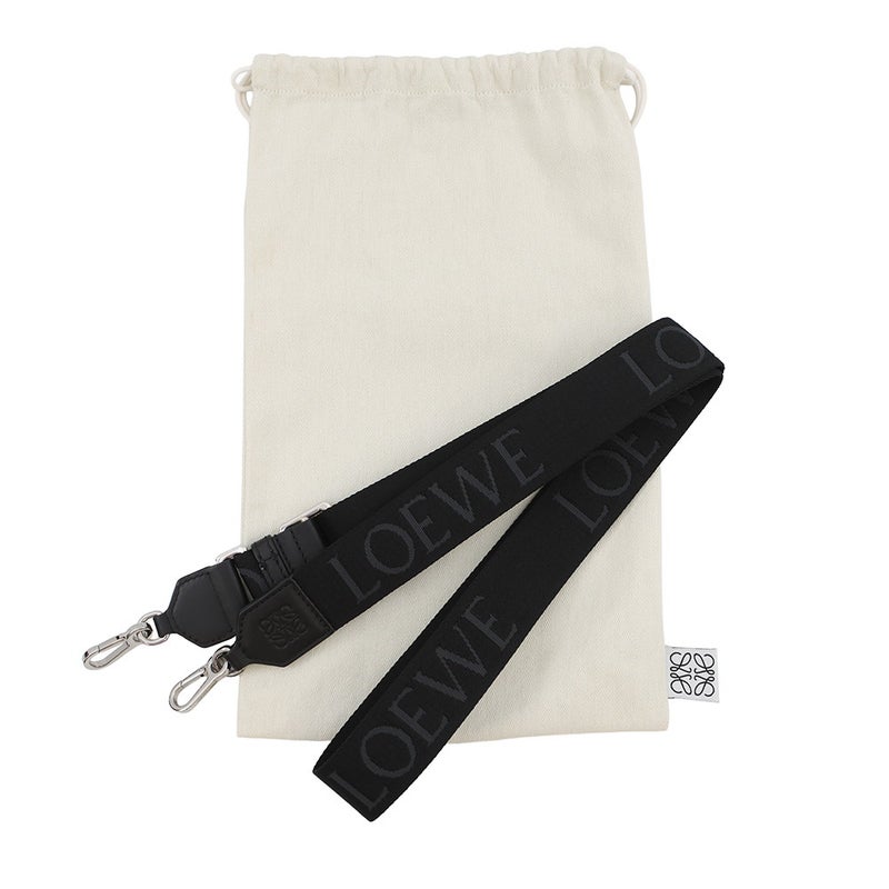 ロエベ ショルダーバッグ クロスボディ カメラバッグ ミニ サテンカーフレザー C565R41X05 LOEWE 黒