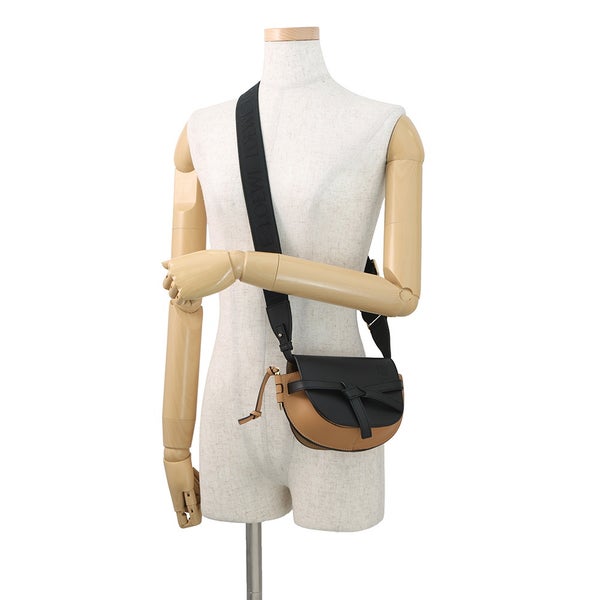 ロエベ ショルダーバッグ ゲート デュアル ミニ A650N46X25 LOEWE 黒