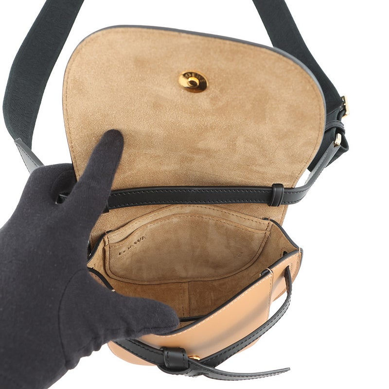 ロエベ ショルダーバッグ ゲート デュアル ミニ A650N46X25 LOEWE 黒