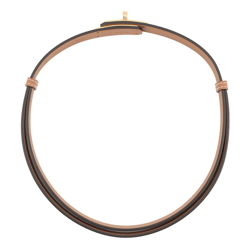 エルメス ケリーベルト ゴールド/ゴールド金具 エプソン W刻印