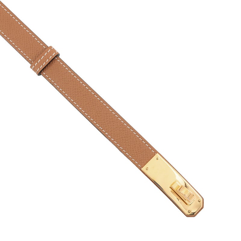 エルメス ケリーベルト ゴールド/ゴールド金具 エプソン W刻印