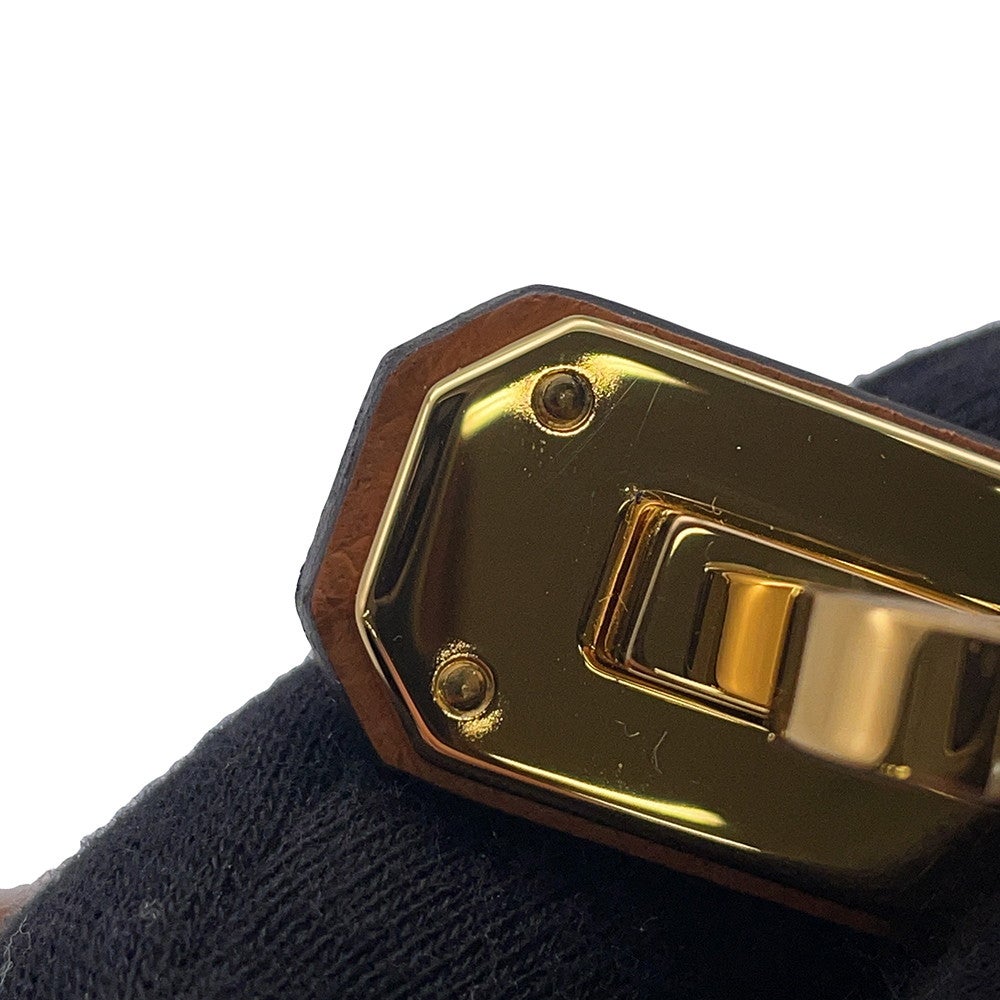エルメス ケリーベルト ゴールド/ゴールド金具 エプソン W刻印 安心