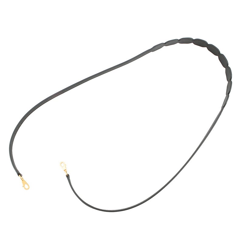 エルメス ショルダーストラップ バンドリエール マイヨン ミニ ブラック/ゴールド/ゴールド金具 エプソン Z刻印 黒