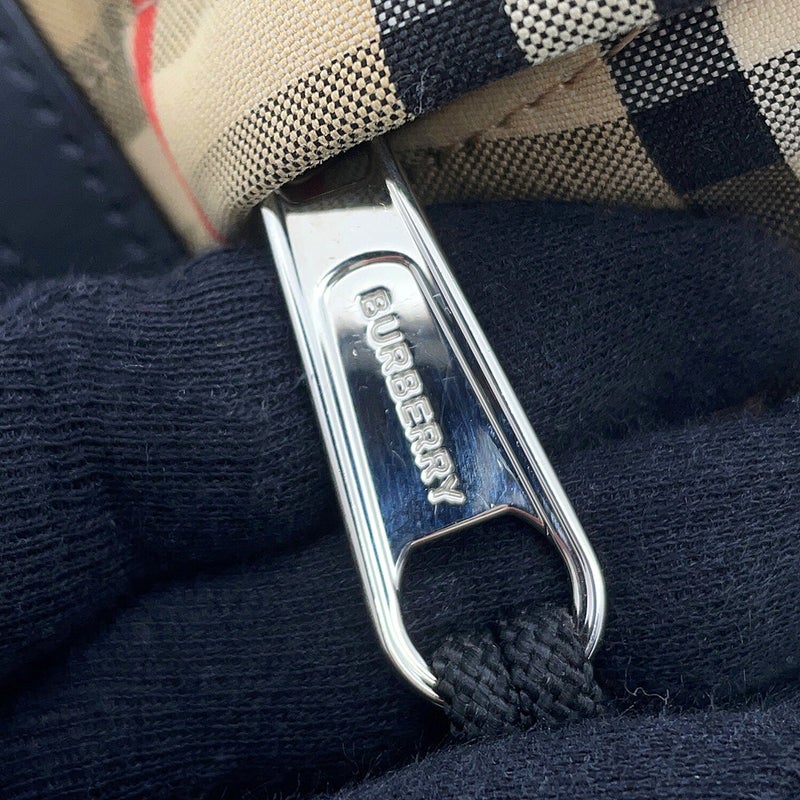 バーバリー ボディバッグ チェック ベルトバッグ コットン 8010430 BURBERRY ウエストバッグ