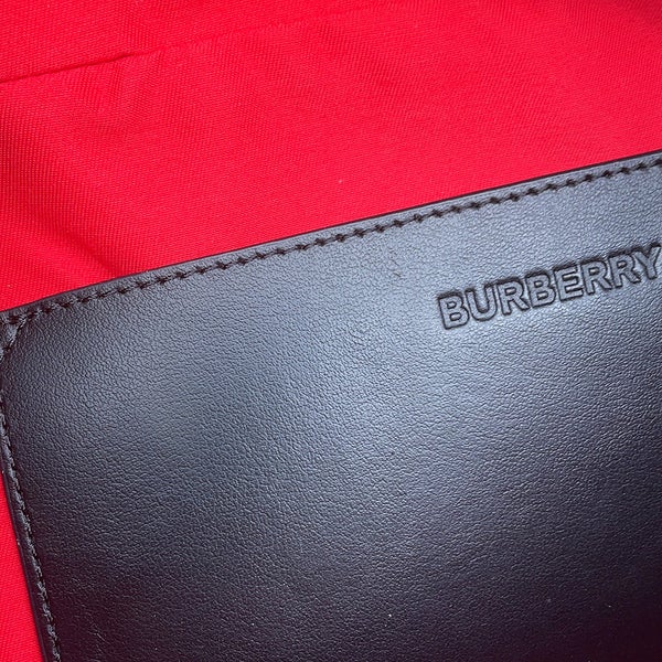 バーバリー ボディバッグ チェック ベルトバッグ コットン 8010430 BURBERRY ウエストバッグ