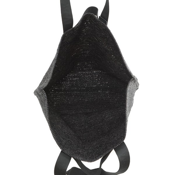 ロエベ トートバッグ フォールド ショッパー ラフィア B507X23X10 LOEWE バッグ 黒