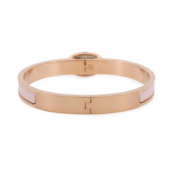 エルメス ブレスレット シェーヌダンクル ミニクリック PM ローズ・カンダー/ピンクゴールド金具 HERMES アクセサリー