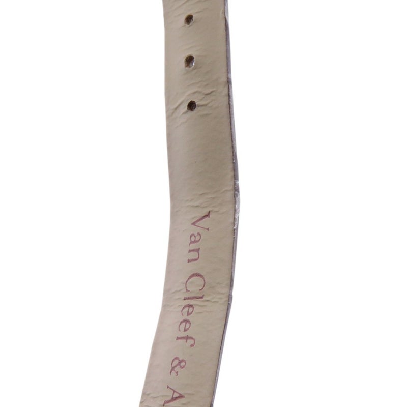 ヴァンクリーフ&アーペル アルハンブラ ミディアムモデル ウォッチ ダイヤベゼル VCARO4HR00 パヴェダイヤ文字盤